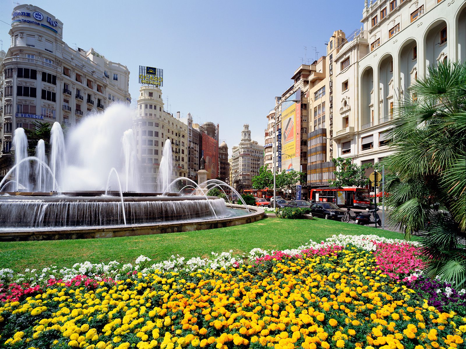 Plaza del Ayuntamiento Valencia Spain