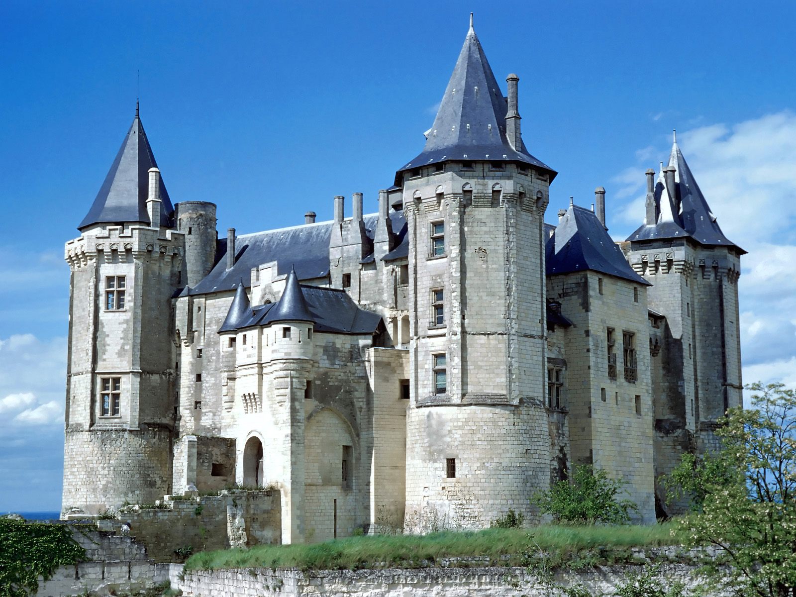 Download this Saumur Castle France picture