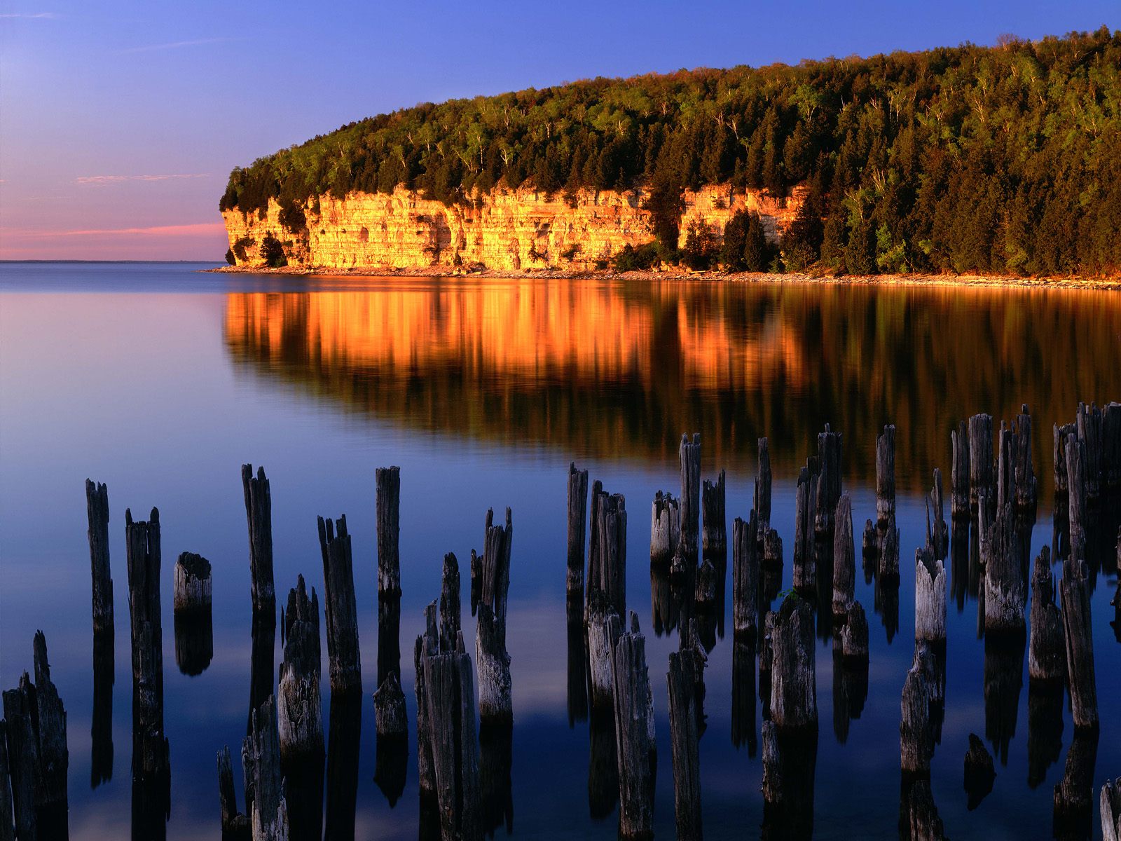 Big Bay de Noc Fayette State Historic Park Delta County Michigan