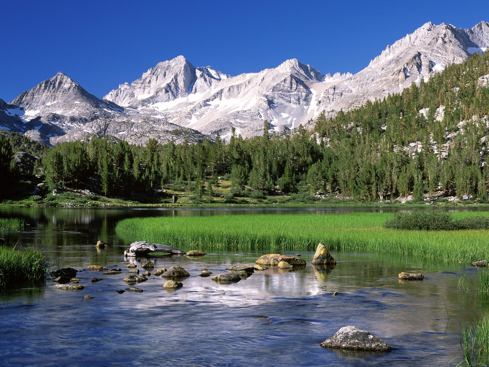 Heart Lake John Muir Wilderness California picture, Heart Lake John