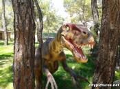 Dinosaurs in fear park