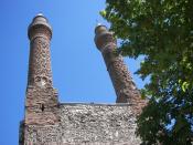 sivas cifte minareli medrese arka