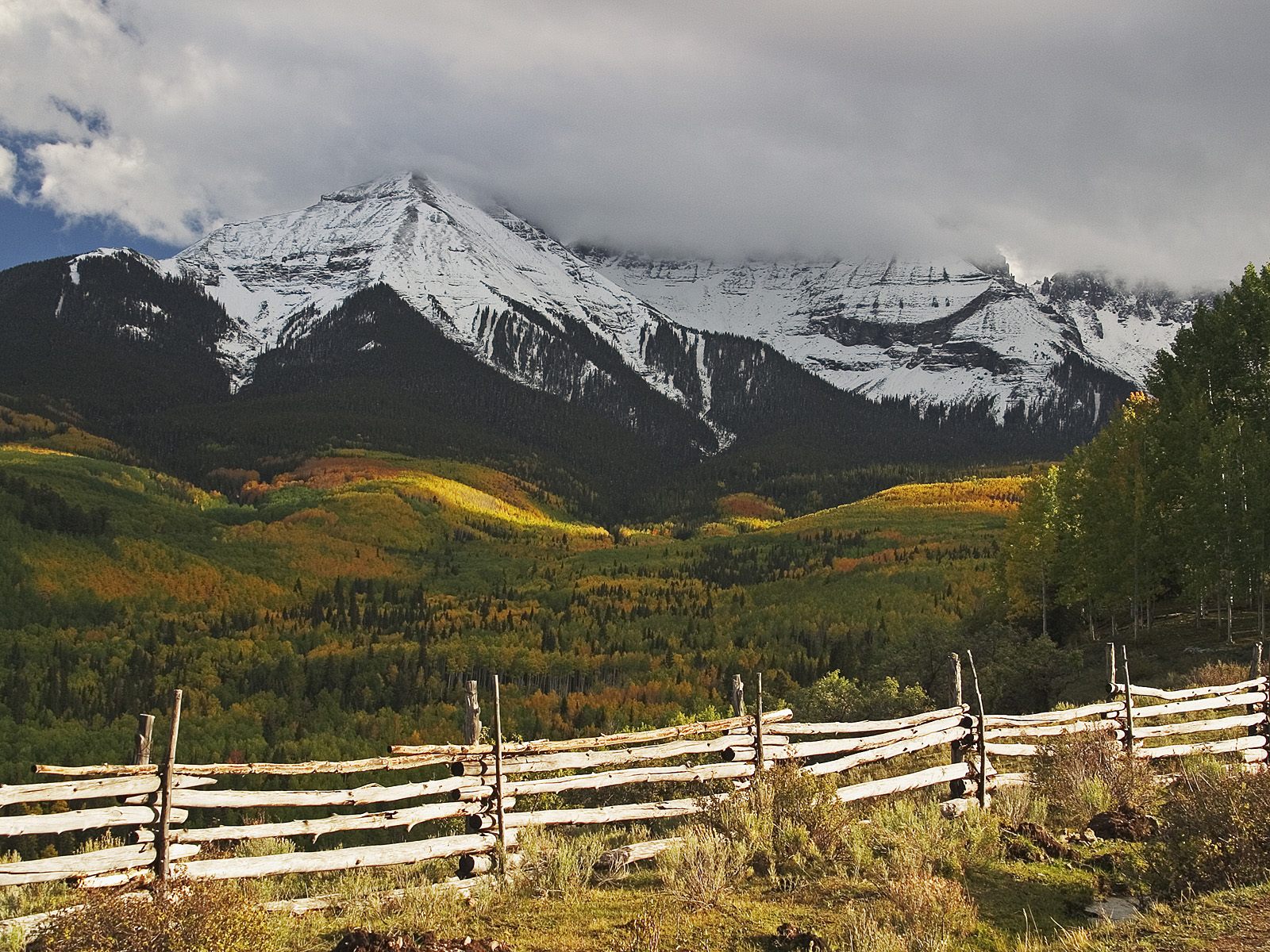 Mount Sneffels Range at Sunset Colorado