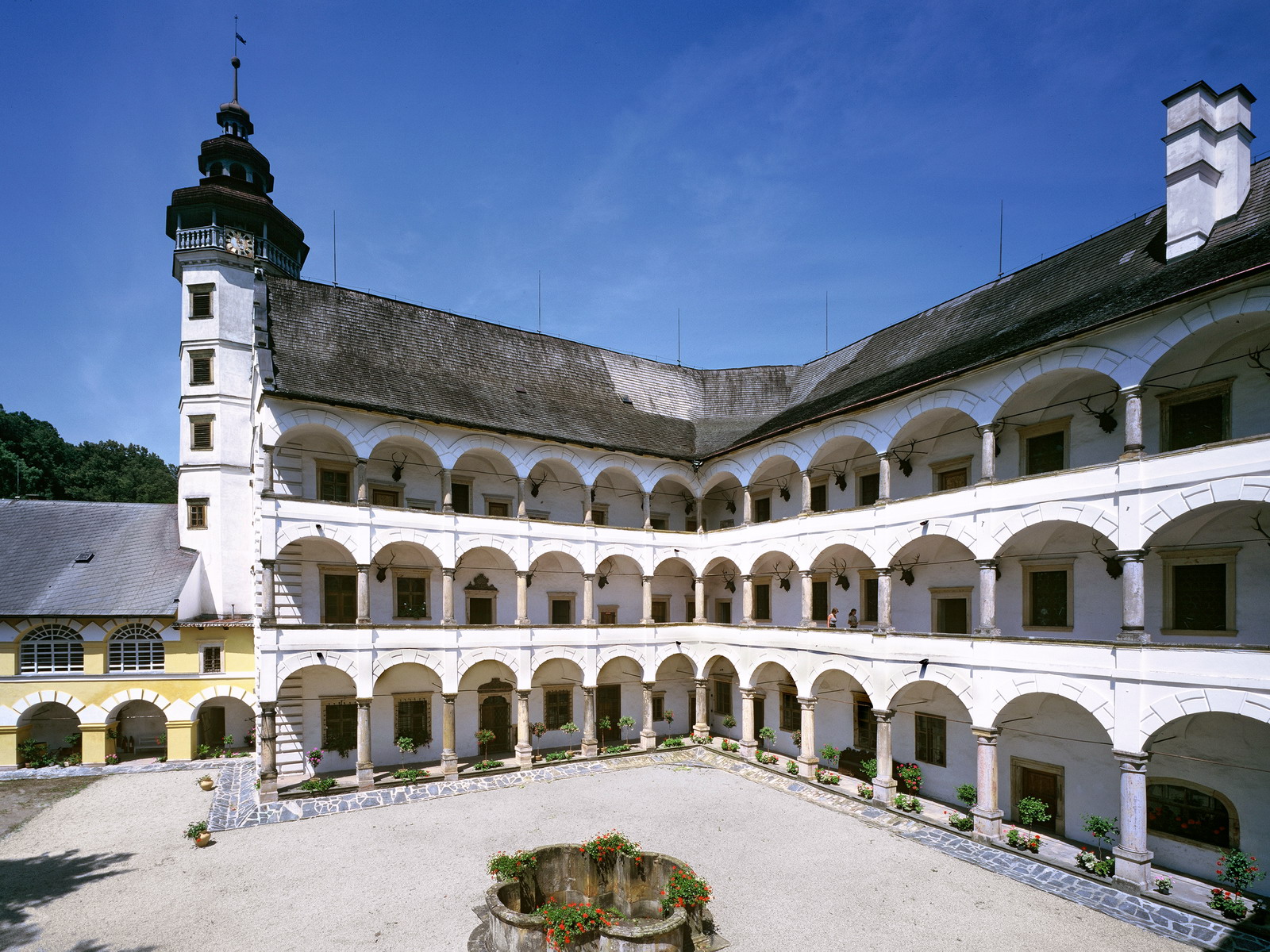 Velke Losiny Chateau North Moravia Czech Republic