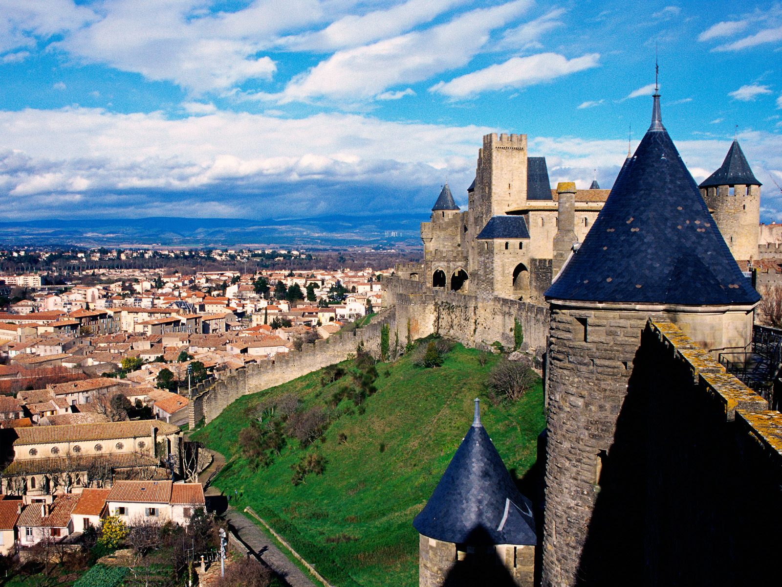 Chateau Comtal Carcassonne France