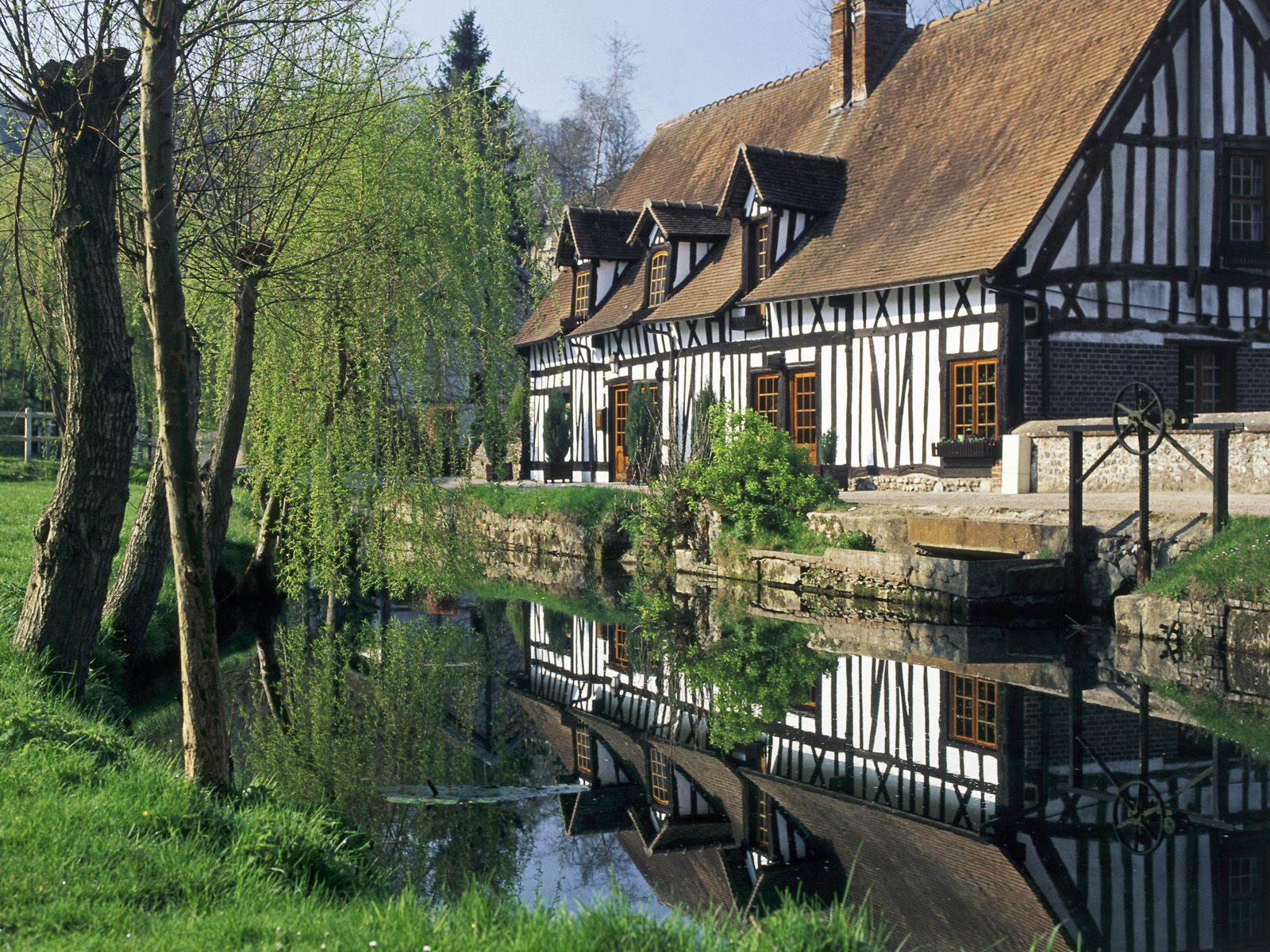 Lyons-La-Foret Normandy France