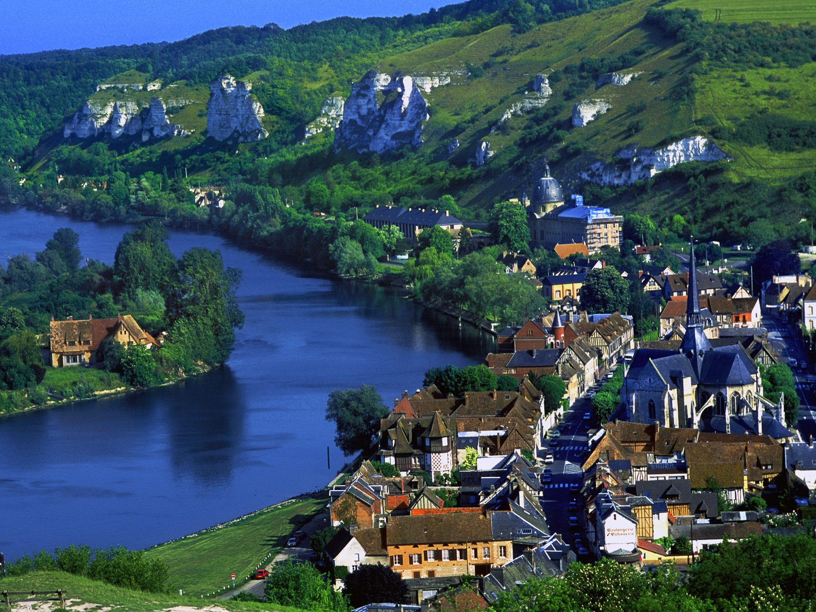 River Seine Les Andelys France