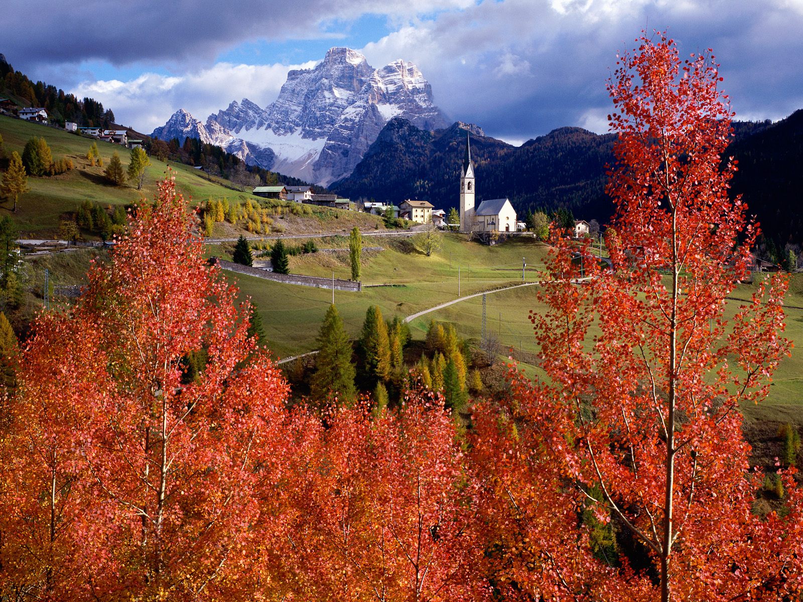 Church of Selva Di Cadore Colle Santa Lucia Italy