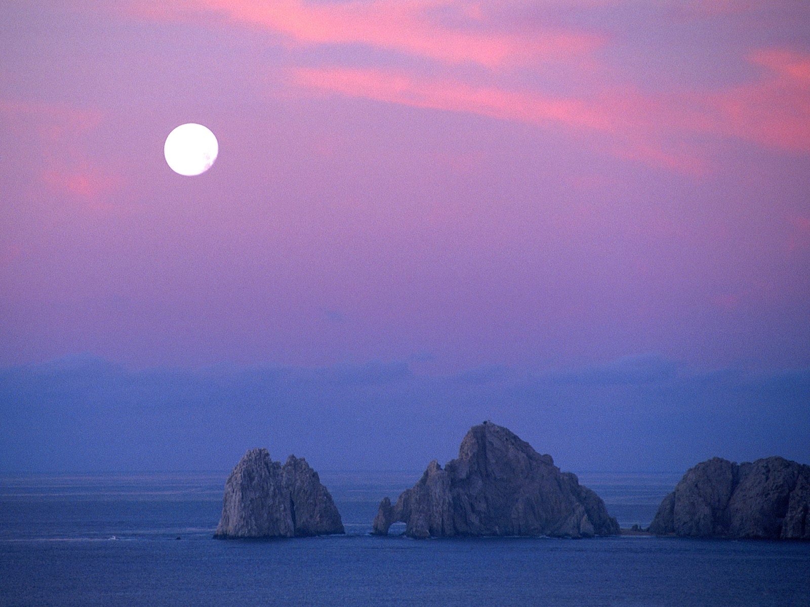 Cabo Moon Baja California Mexico