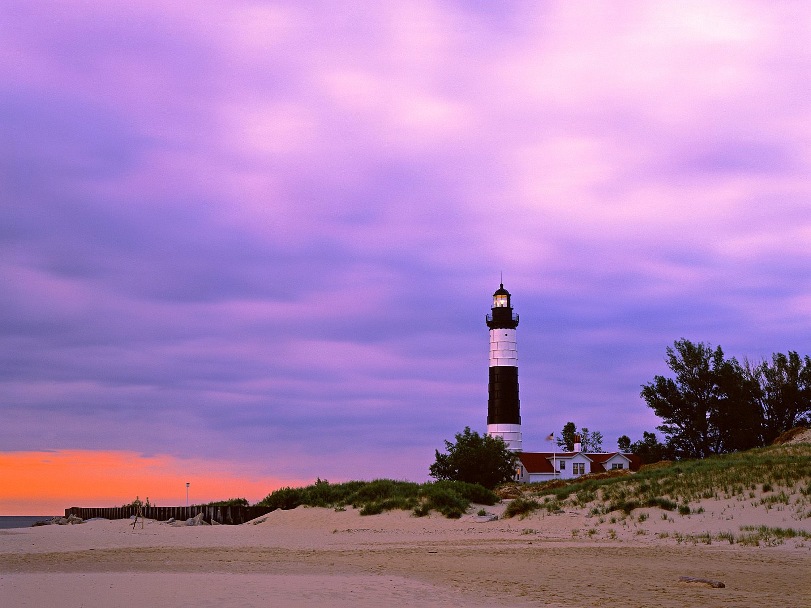 Big Sable Point Lighthouse Ludington State Park Michigan