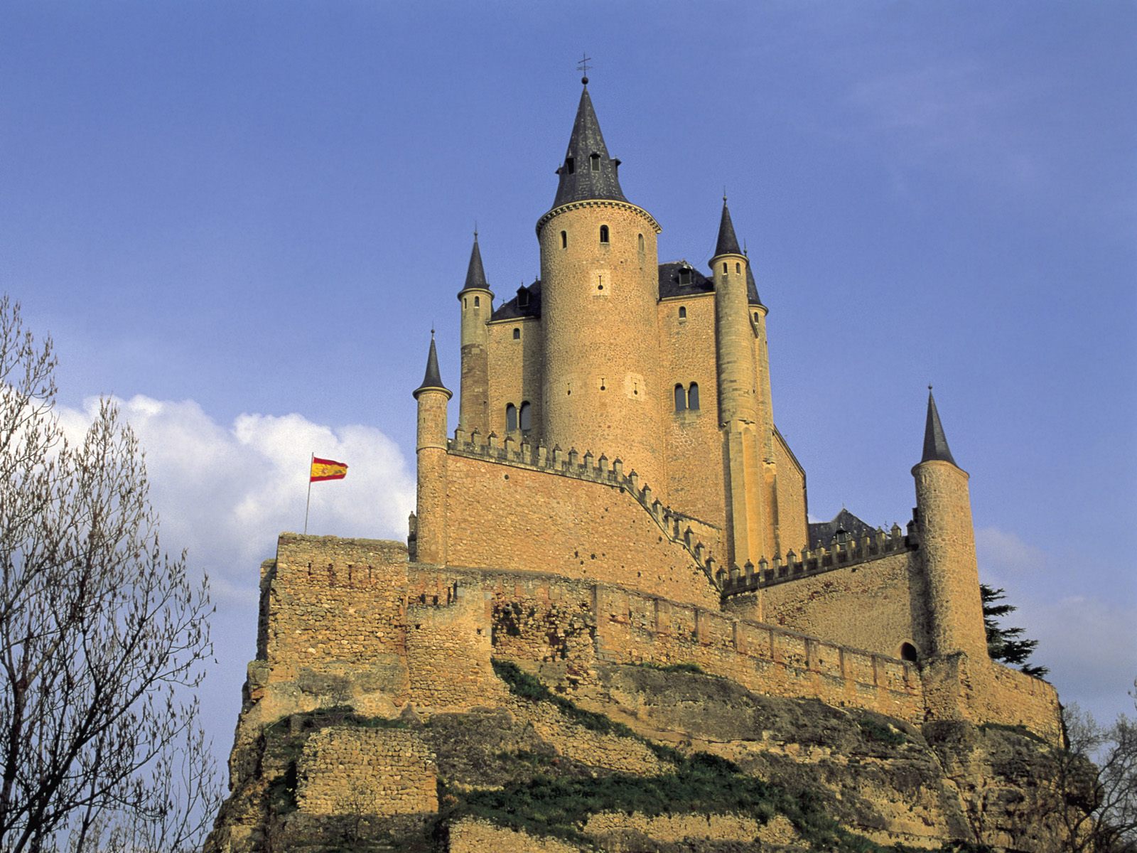 Alcazar Tower Segovia Spain