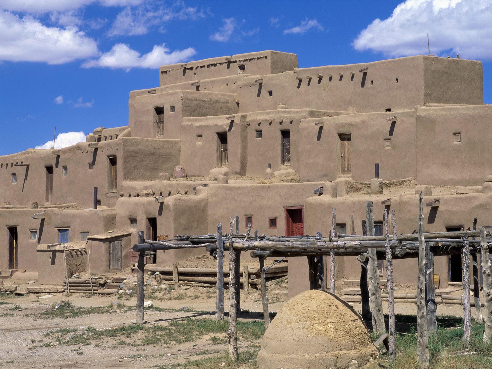 Taos Pueblo Taos New Mexico 1600x1200