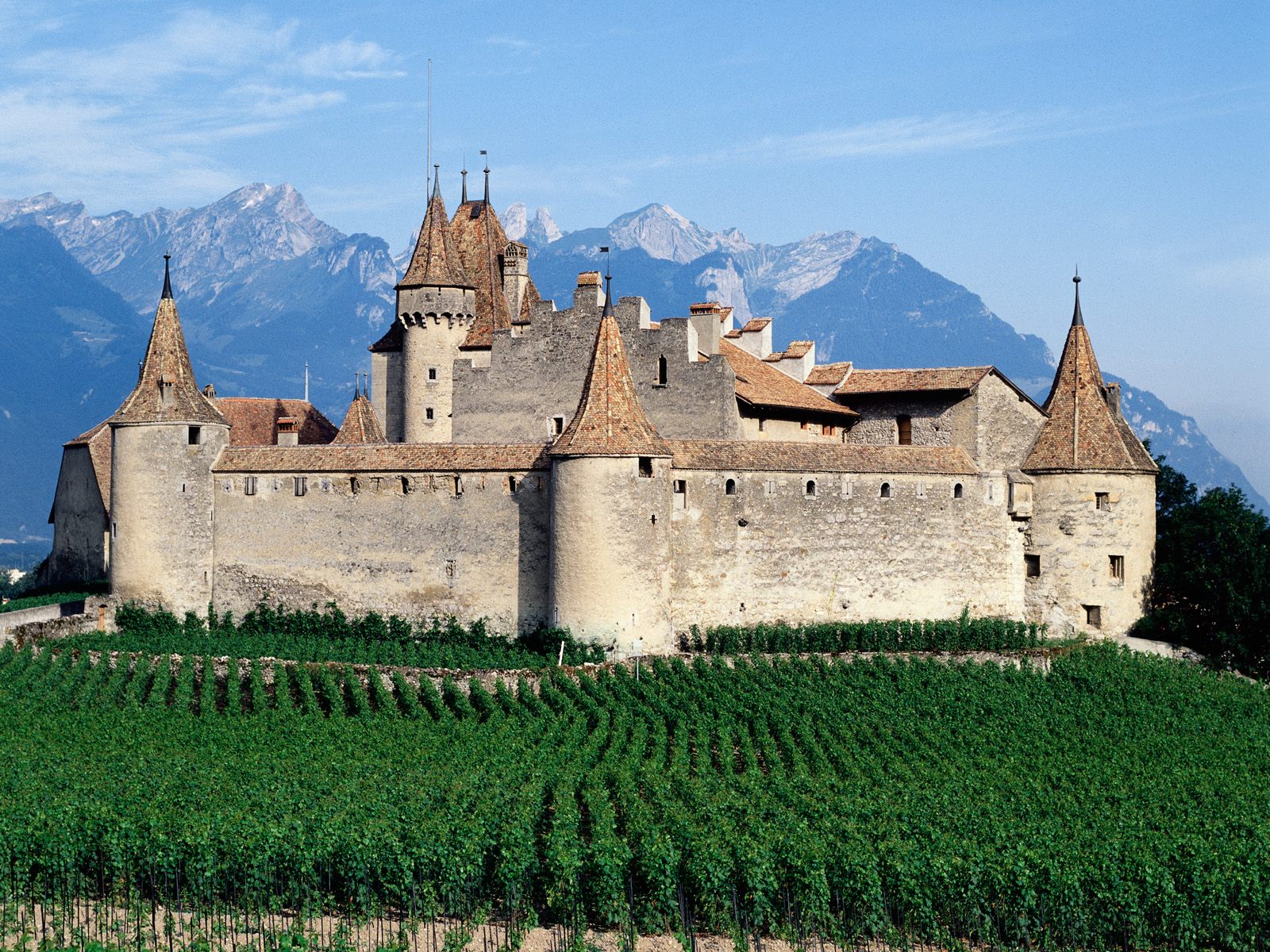 D'aigle Castle Switzerland