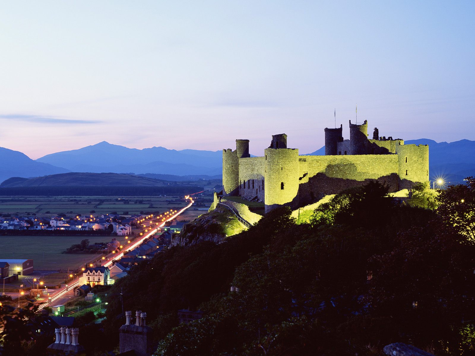 Harlech Castle Gwynedd Wales United Kingdom