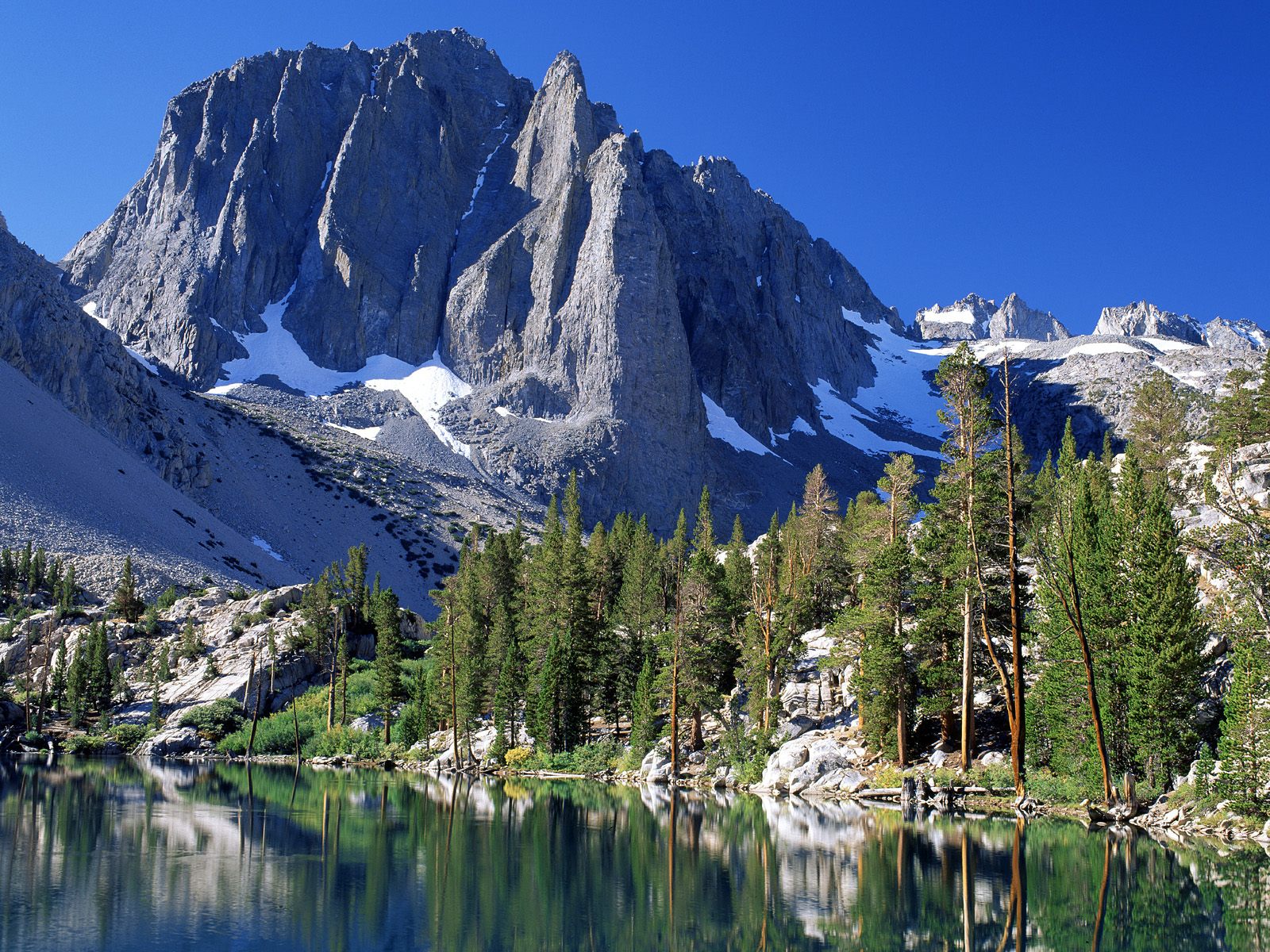 First Lake Sierra Nevada Range California