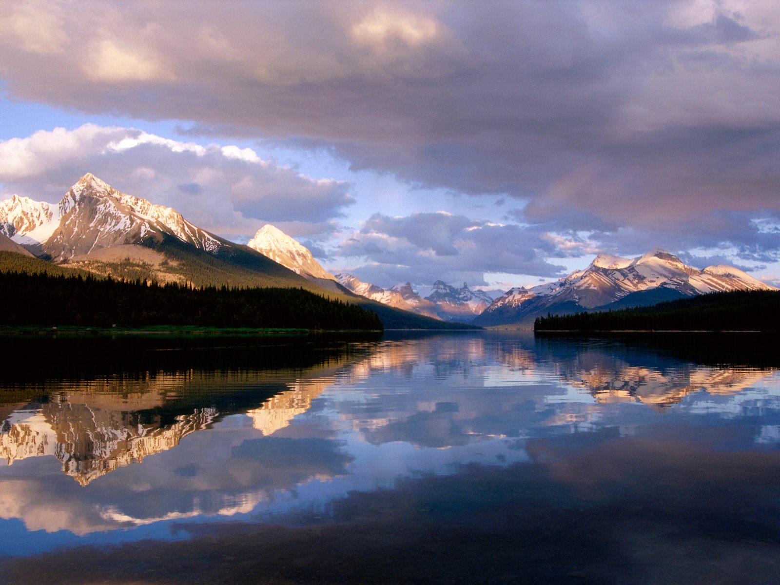 Maligne Lake Jasper National Park Alberta Canada