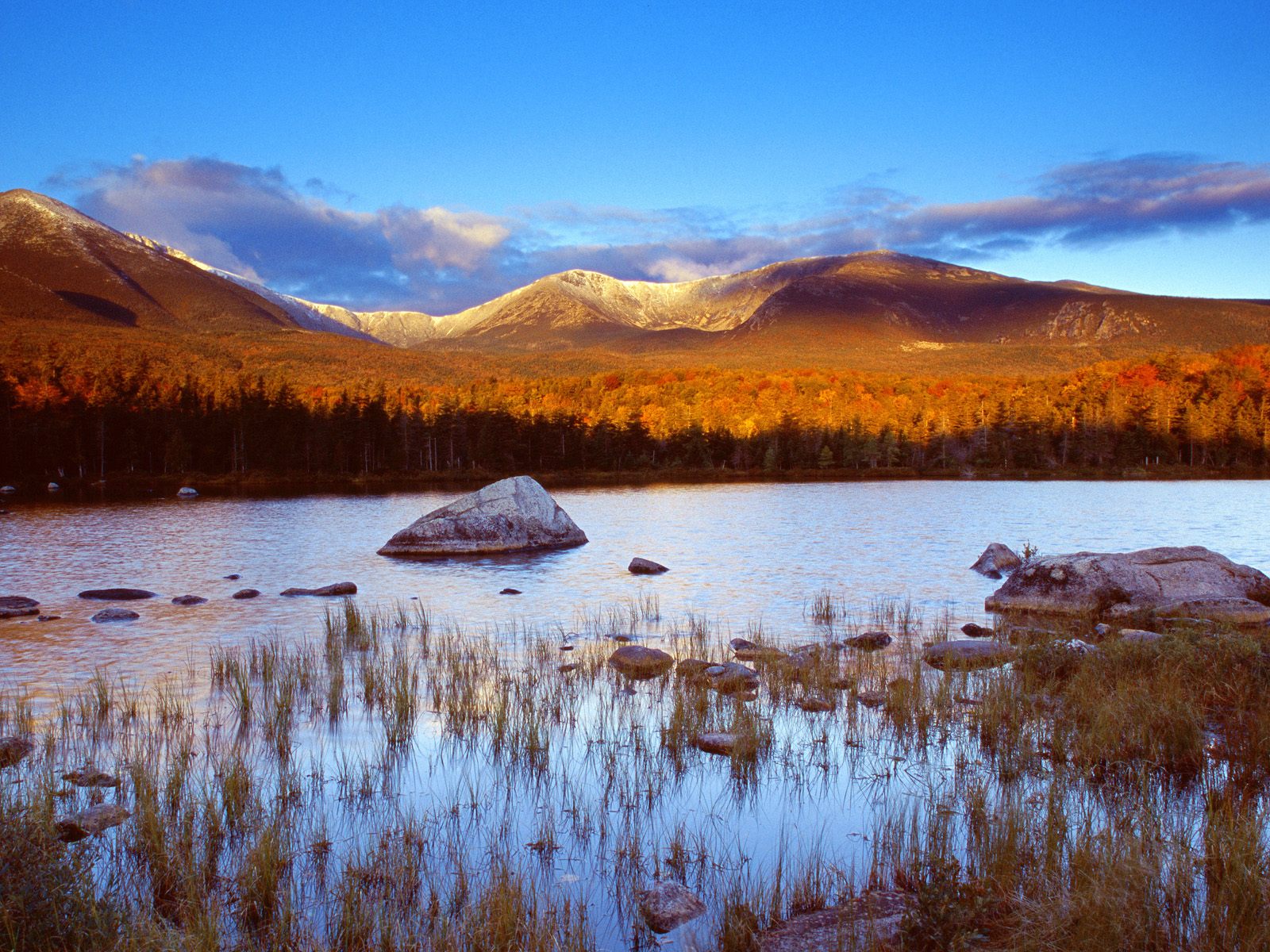 Sandy Stream Pond at Sunrise Baxter State Park Maine