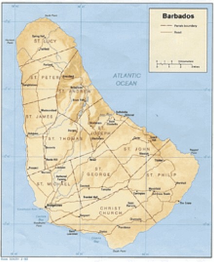 barbados-map