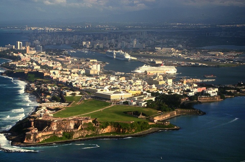 El Morro Puerto Rico Arial