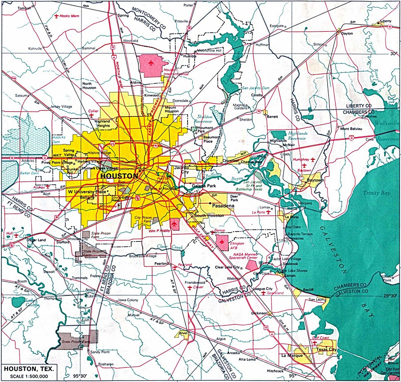 houston map