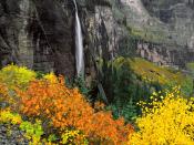 Bridalveil Fall Telluride Colorado