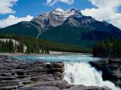 Athabasca Falls Jasper National Park Alberta Canada