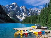 Moraine Lake Banff National Park Canada