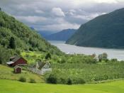 Urnes Sognefjord, Norway