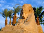 Avenue of Sphinxes Luxor Egypt