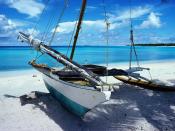 Outrigger Canoe Marshall Islands