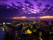 Cancun at Twilight Mexico