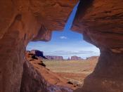 Navajo Pottery Arch Monument Valley Utah