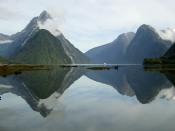 Mitre Peak Milford Sound New Zealand