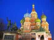 St. Basil's Cathedral Moscow Russia