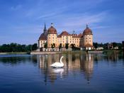 Moritzburg Castle near Dresden Saxony Germany 1