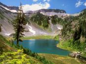 Alpine Jewel Bagley Lake Mount Baker Wilderness Washington