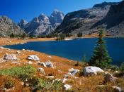 Grand Teton and Lake Solitude Wyoming