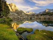 Pee Wee Lake Sierra Nevada Mountains California