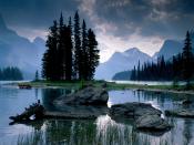 Spirit Island Maligne Lake Jasper National Park Alberta