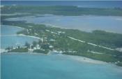 view of anegada from the air