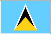 saint lucia flag